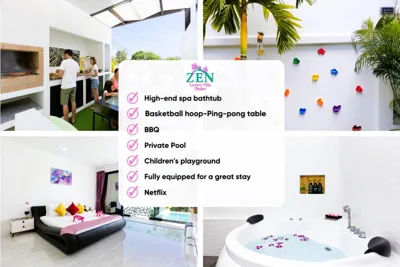 Zen Luxury Villa, Rooftop BBQ, Resort Pool & Kids Zone – 사진 2
